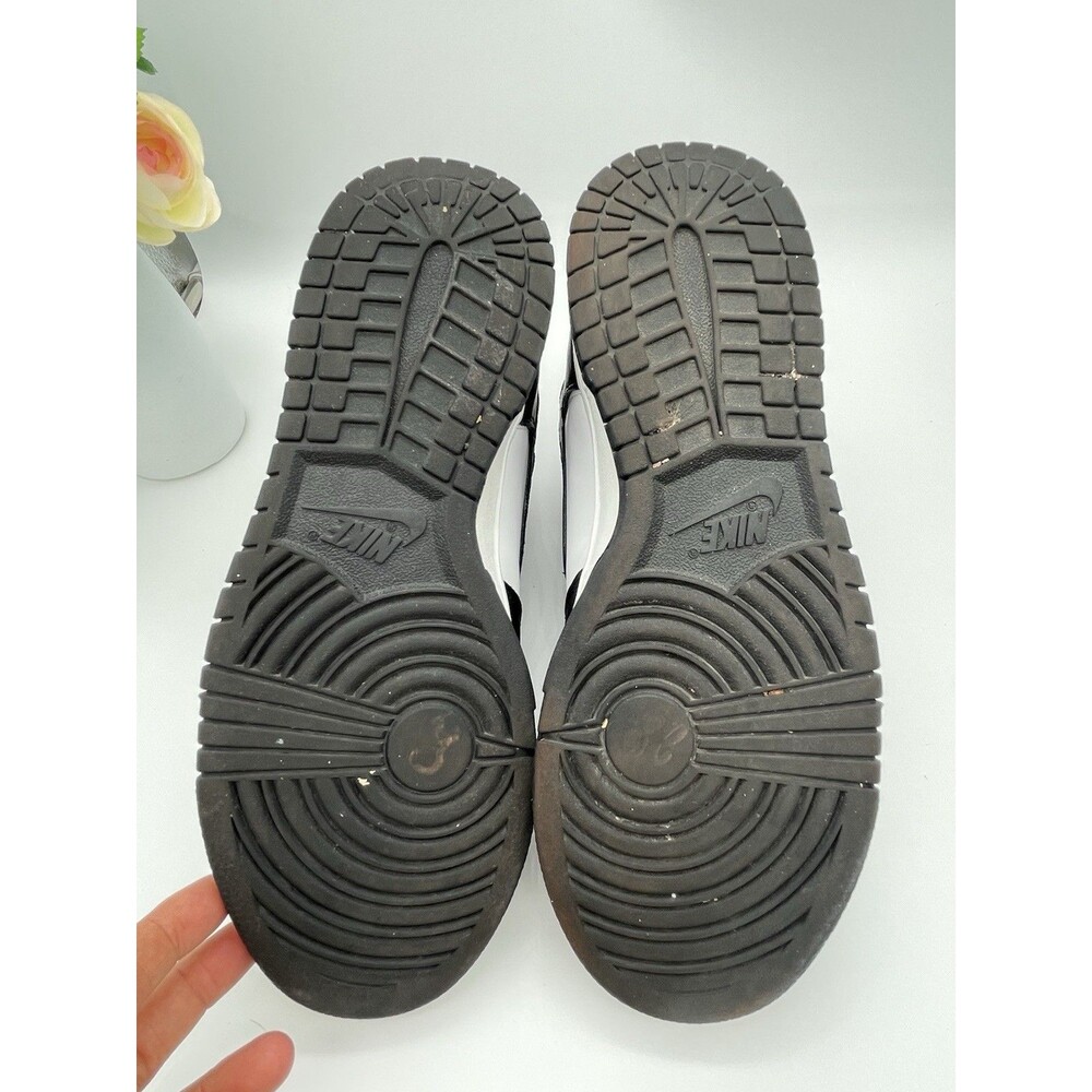 Nike Dunk High Men 9 / Women 10 Sneakers Black White Classic Comfortable Stylish - Picture 13 of 14